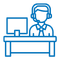 IT support and managed services icon