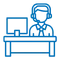 IT support and managed services icon