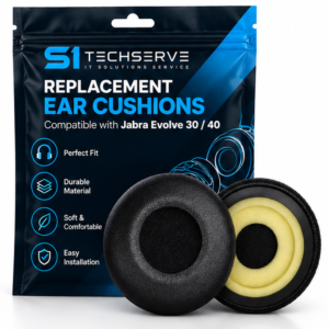 Jabra Evolve 30 40 Ear Cushions S1 TECHSERVE Pack of 2